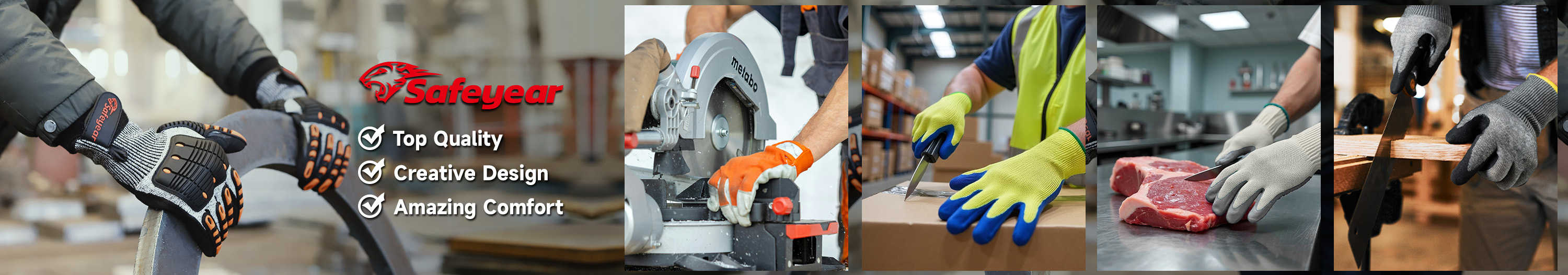 Cut Resistant Work Gloves Resistente Arbeitshandschuhe schneiden