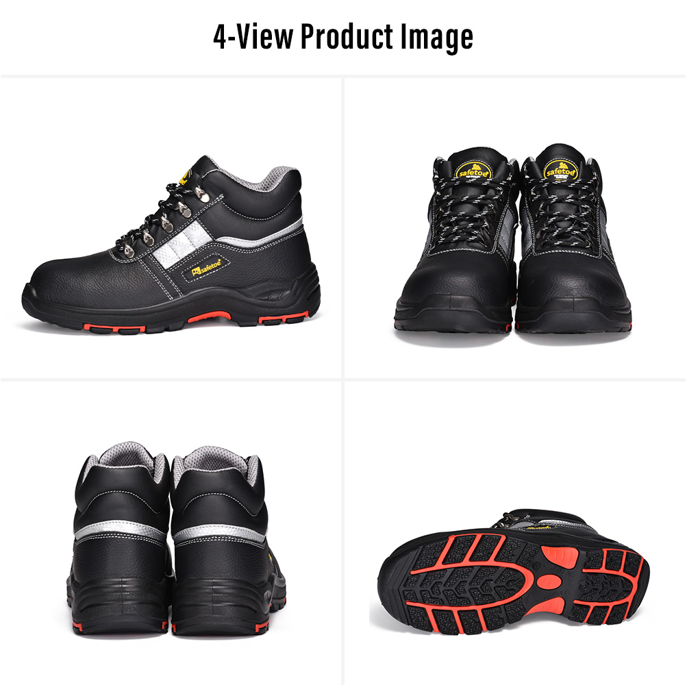 M-8027PRST Premium Industrial Safety Shoes Multi-View -