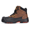 Nubuck Leder-Slip-Resistant am bequemsten Arbeitsstiefel mit zusammengesetzten Zeh für Männer M-8562