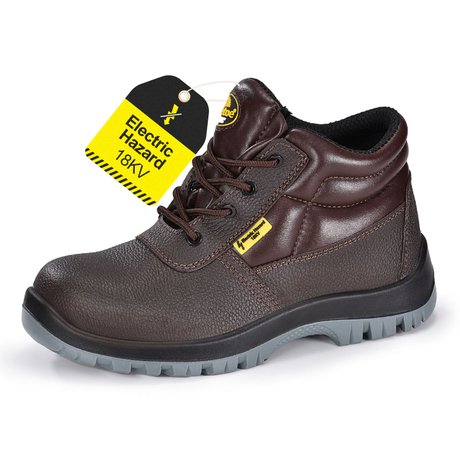 Elektrische Gefahr 18KV Isolierte Sicherheitsstiefel für Elektriker Herren M-8010 EH