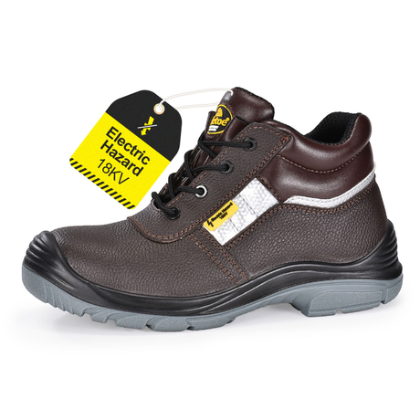 18 kV elektrische gefährliche Isolierte Arbeitsstiefel für Elektriker-Männer M-8027B EH