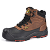 Nubuck Leder-Slip-Resistant am bequemsten Arbeitsstiefel mit zusammengesetzten Zeh für Männer M-8562