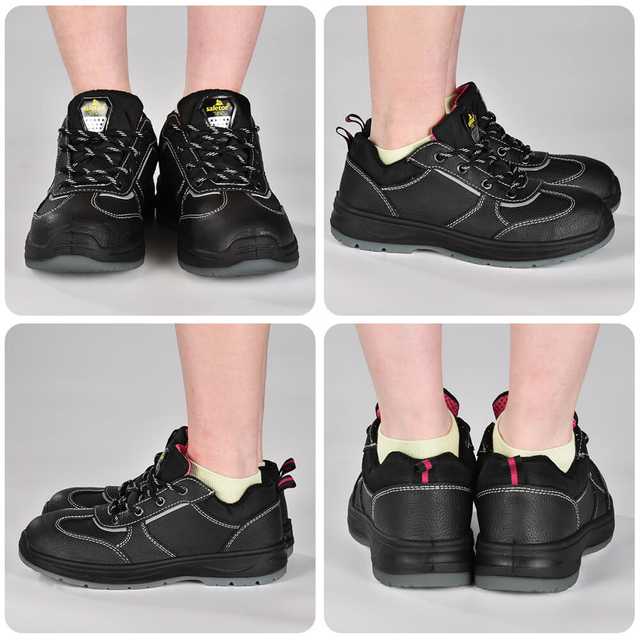Frauen ohne Slip Steel Toe Arbeitssicherheit und Sneaker für Lady L-7508W