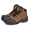 Am bequemsten Nubuck Leder-Schlupfsicherheitsstiefel mit zusammengesetzten Zeh für Männer M-8563