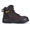 Wasserdichtes haltbares Leder Schnüre-up-Arbeitsstiefel für mich M-8558