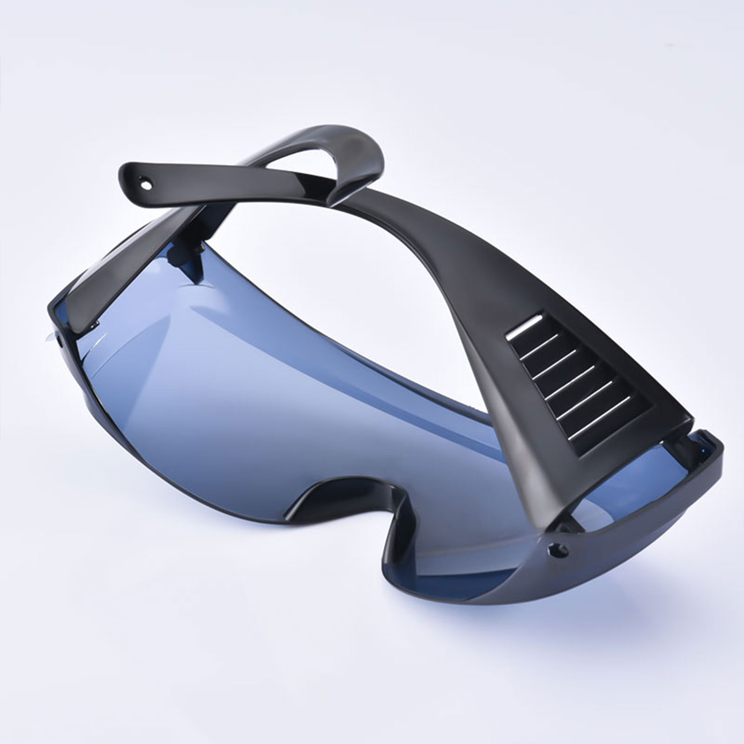 Polycarbonat-Schutzbrille SG035 Schwarz
