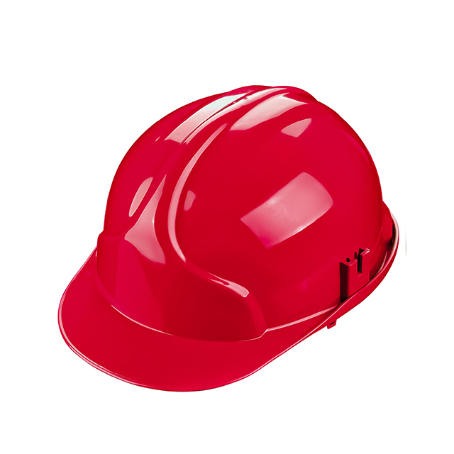 Roter Arbeitsschutzhelm W-033