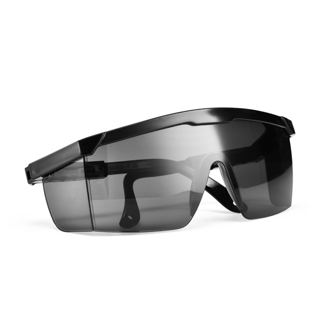  Dunkle PC Sicherheitsbrille KS102 Schwarz