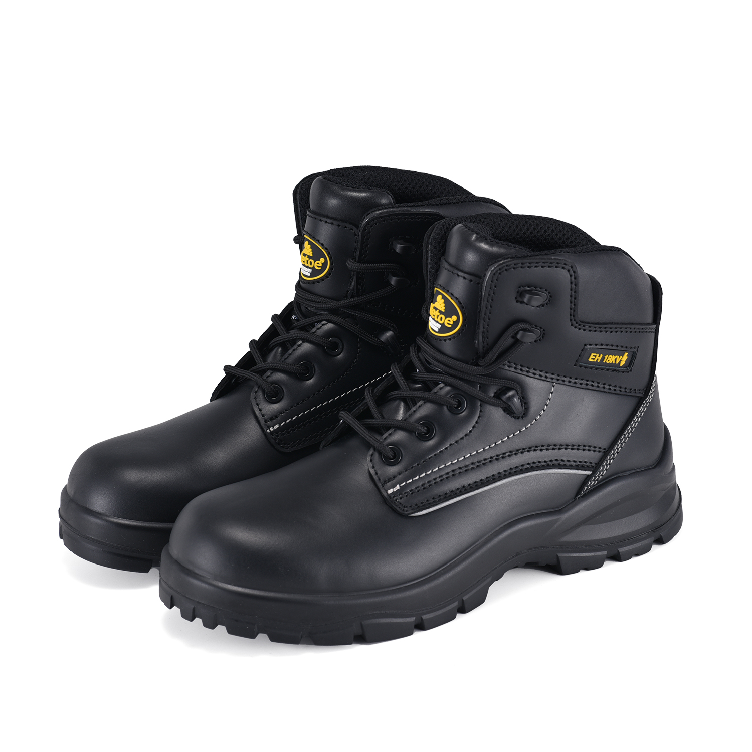 Beste EH-Bewertungsstiefel Elektrische Gefahren Arbeitsstiefel M-8356RBLG