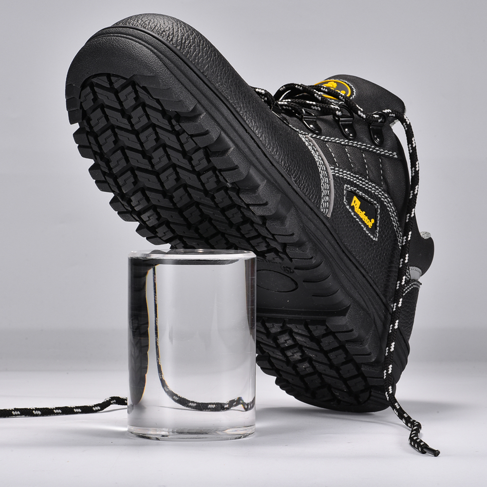 Ölraffinerie Kuh Ledersicherheit Schuhe L-7163RB