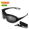 Schwarze Linsensicherheit Sonnenbrille SG002 Schwarz