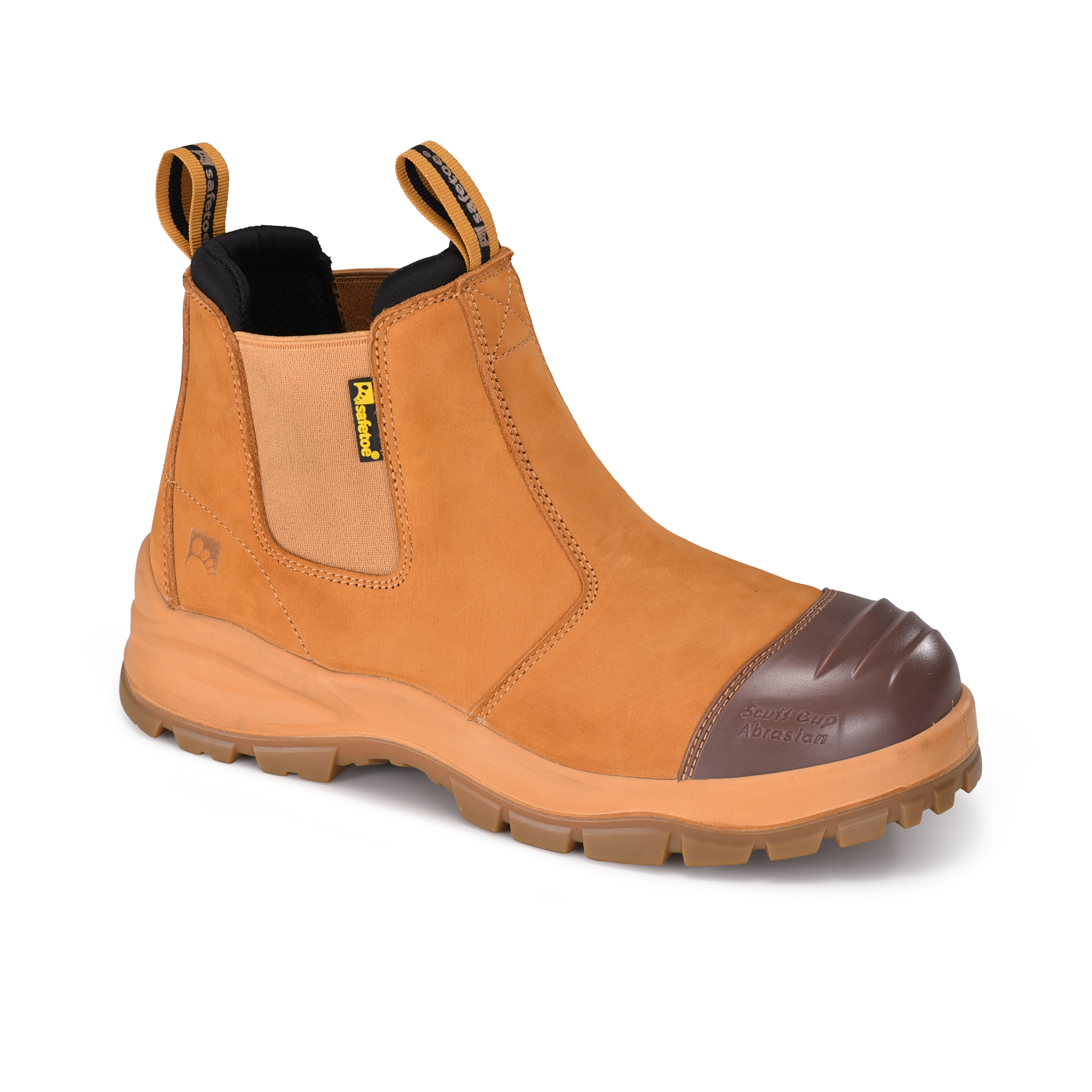 Bergbau-Arbeitsstiefel mit Leitergriff und Stahlkappe M-8025NBYLG