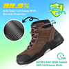 Wasserdichte und rutschfeste Frauen Arbeitsstiefel mit Stahlzehen M-8553