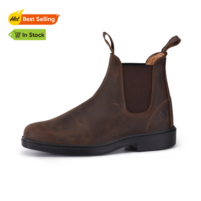 S3 Slip on Laceless Chelsea Safety Boots Israel & Australien M-8316