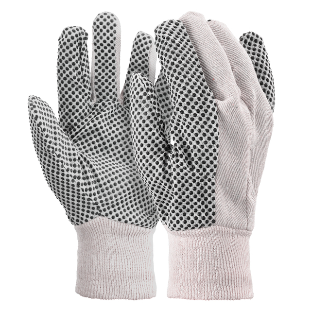PVC-gepunktete Arbeitsschutzhandschuhe FL-5519A