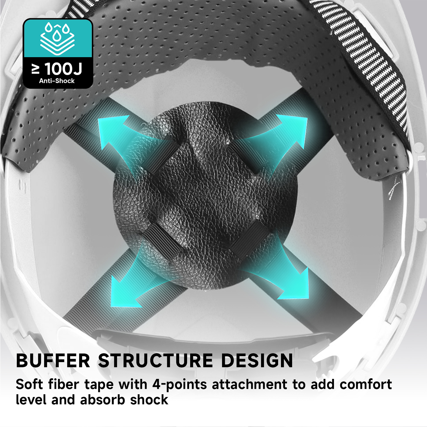 Sicherheitshelm für unterirdische Versorgungsunternehmen mit Scheinwerfer und reflektierenden Streifen