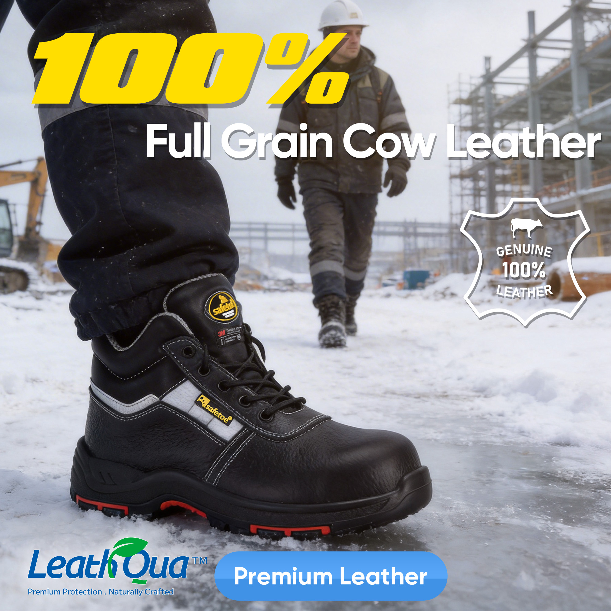 Isolierte Sicherheitsstiefel für Kühlräume von Safetoe M-8027PR ColdGuarder