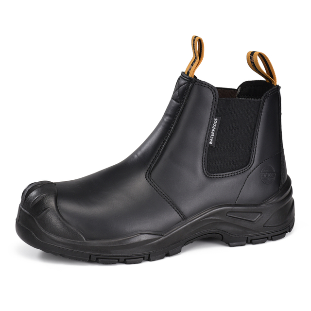 Industrial Safety Schuhe Chelsea Design Sicherheitsstiefel M-8025nb Bk