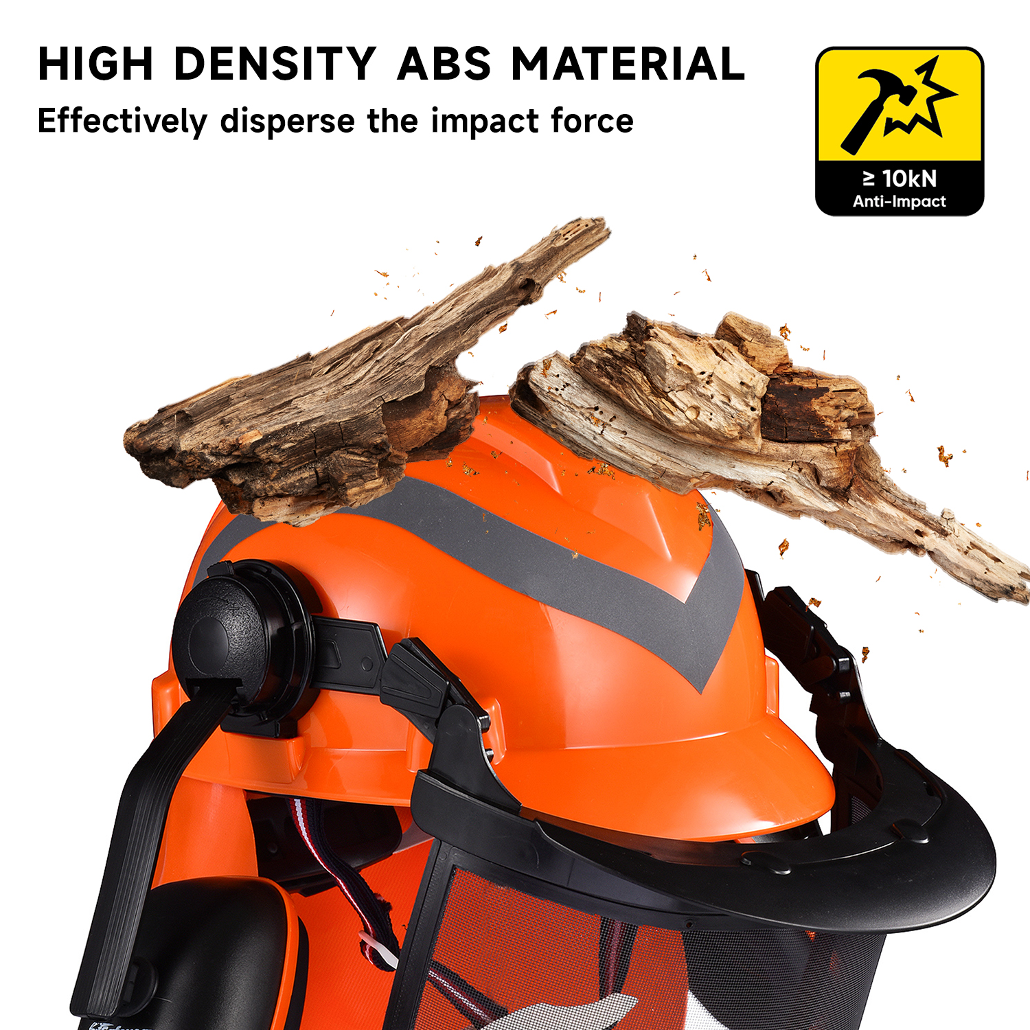 Waldhelme & Gesichtsschildschutz Hut M-5009 Orange