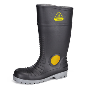 Gummistiefel Wasserdicht W-6055 Schwarz