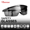  Dunkle PC Sicherheitsbrille KS102 Schwarz