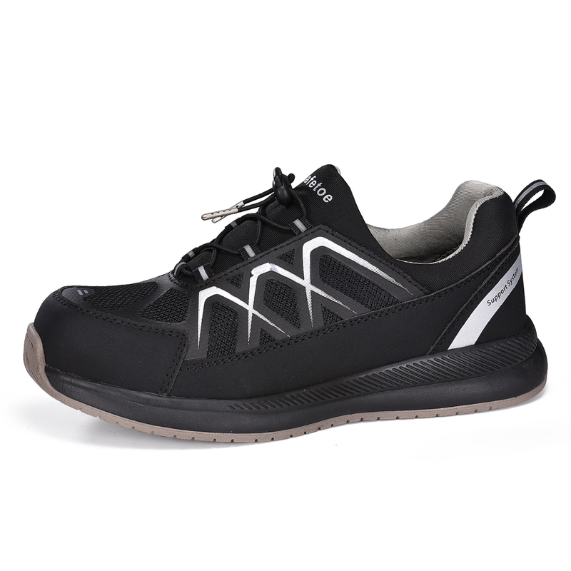 Slip-On-Arbeitsschuhe für Lager und Logistik L-7539 Grau