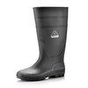 PVC-Regengummi-Stiefel W-6036 Schwarz