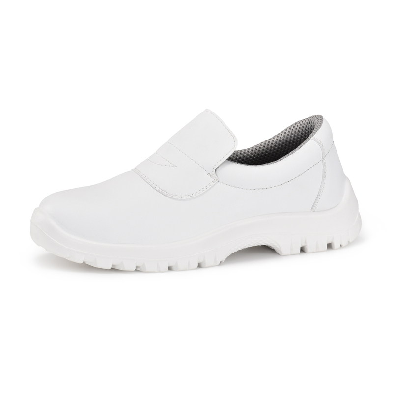 Handgefertigte mikrofaser -pu -Sicherheitsschuhe der Lebensmittelindustrie