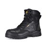 Bergbausicherheitsstiefel Verbundzehen wasserdichte Membran M-8580 Schwarz