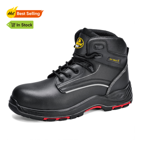 Elektrische Gefahrenisolierung, Gummi, 18 kV, EH-zertifiziert, Sicherheitsarbeitsstiefel M-8356RB VoltGuarder