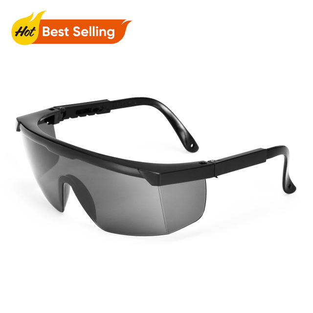  Dunkle PC Sicherheitsbrille KS102 Schwarz