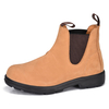S3 Chelsea-Arbeitsstiefel ohne Schnürsenkel zum Hineinschlüpfen, Israel und Australien, M-8316, Beige