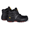 Wasserdichte PU/Gummi-Sicherheitsschuhe mit Stahlzehen M-8575
