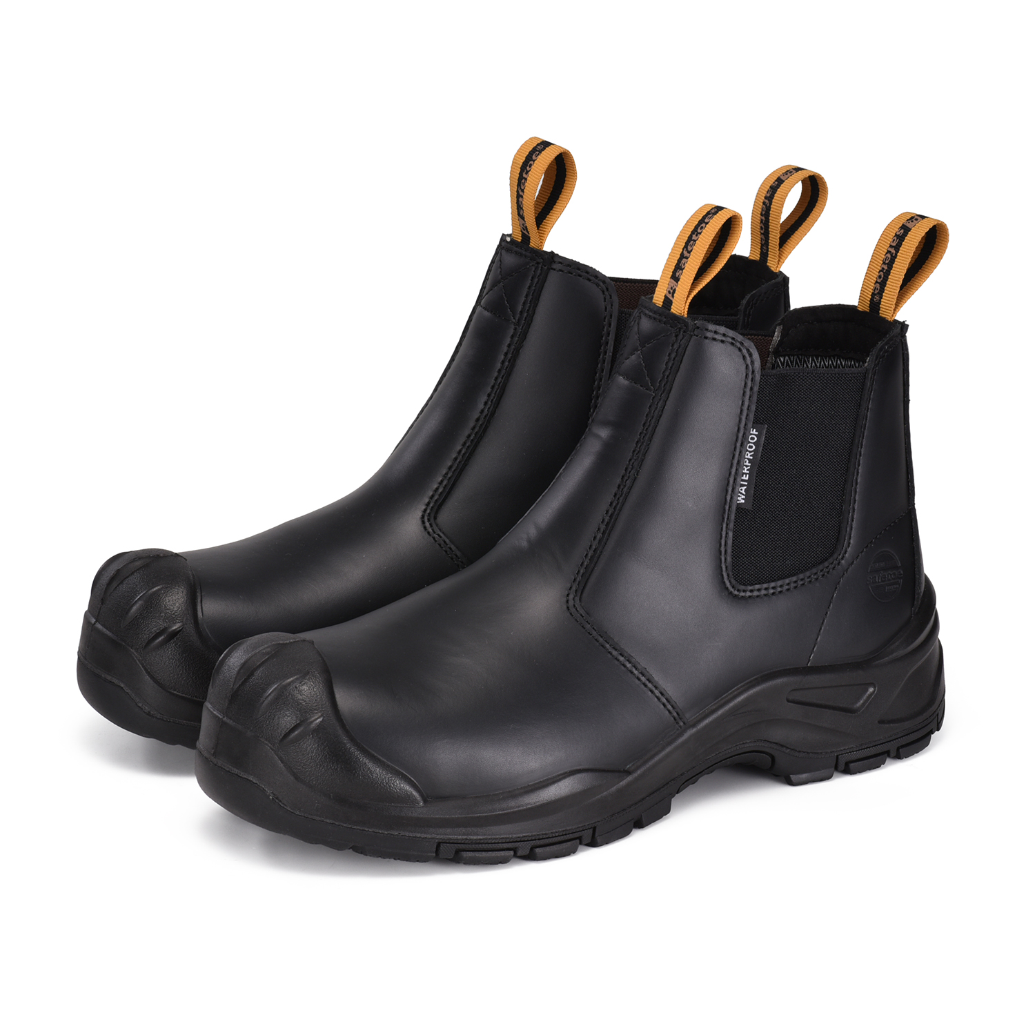 Arbeitsstiefel für Männer wasserdichte Chelsea Work Boots M-8025NB KWR