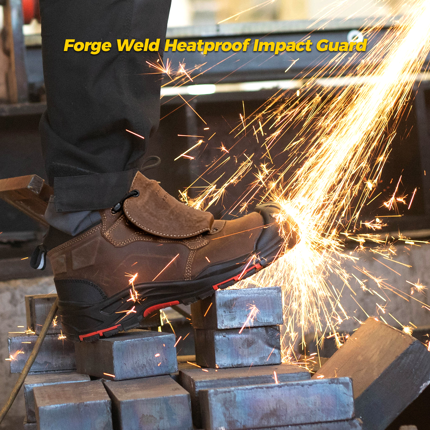 Safetoe Metal Work Mittelfußschutz-Sicherheitsstiefel M-8552MP