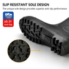 S5 Regensicherheitsstiefel W-6037 Schwarz