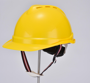 Gelbe Industriesicherheitshelm W-002