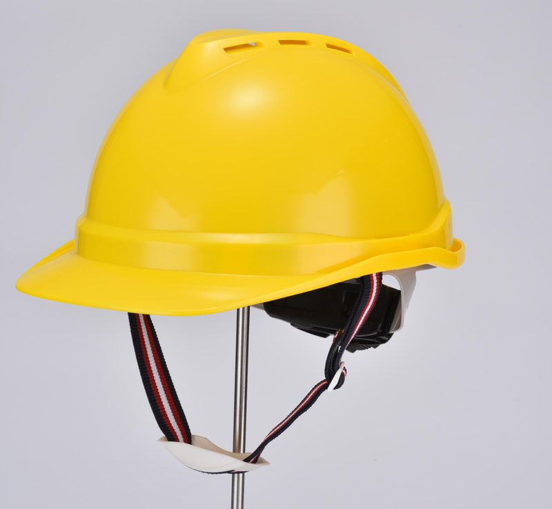 Gelbe Industriesicherheitshelm W-002