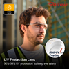 FEEFORTE VORSCHALTE INDUSTRIAL Safety Brille SG003OR