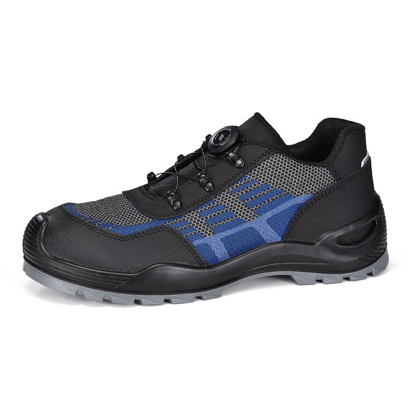 Sicherheitsschuhe mit rotierender Schnalle für Herren mit Auto-Lace-Fitgo-System L-7533