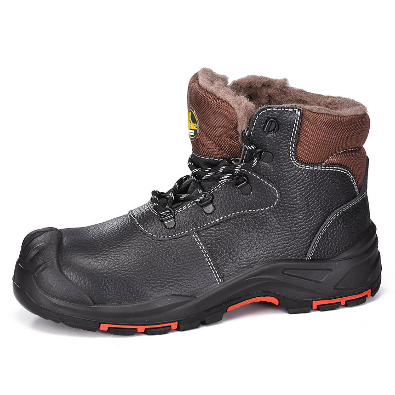 Warme Fell-Winter-Arbeitsstiefel mit Stahlzehenkappe M-8551
