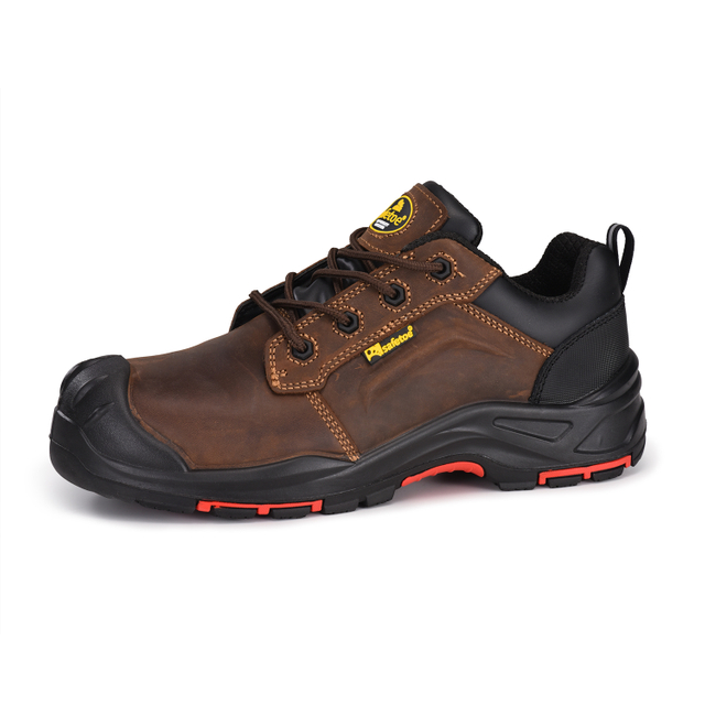 Slip-resistente Sicherheitsstiefel Metall Freie obere Öl & Schlupffest L-7578