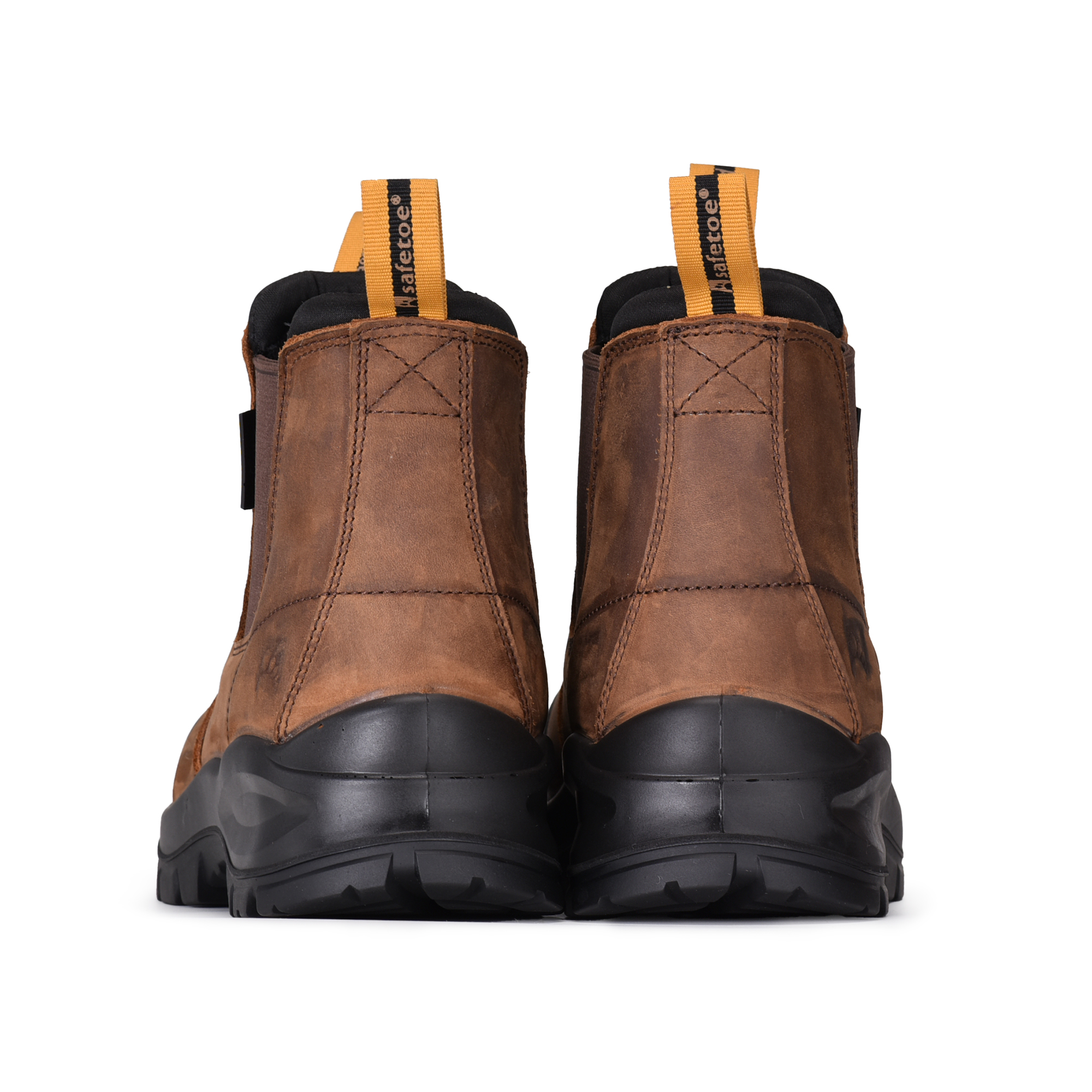 Bergbau-Arbeitsstiefel mit Leitergriff und Stahlkappe M-8025NBLG