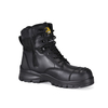 Bergbausicherheitsstiefel Verbundzehen wasserdichte Membran M-8580 Schwarz