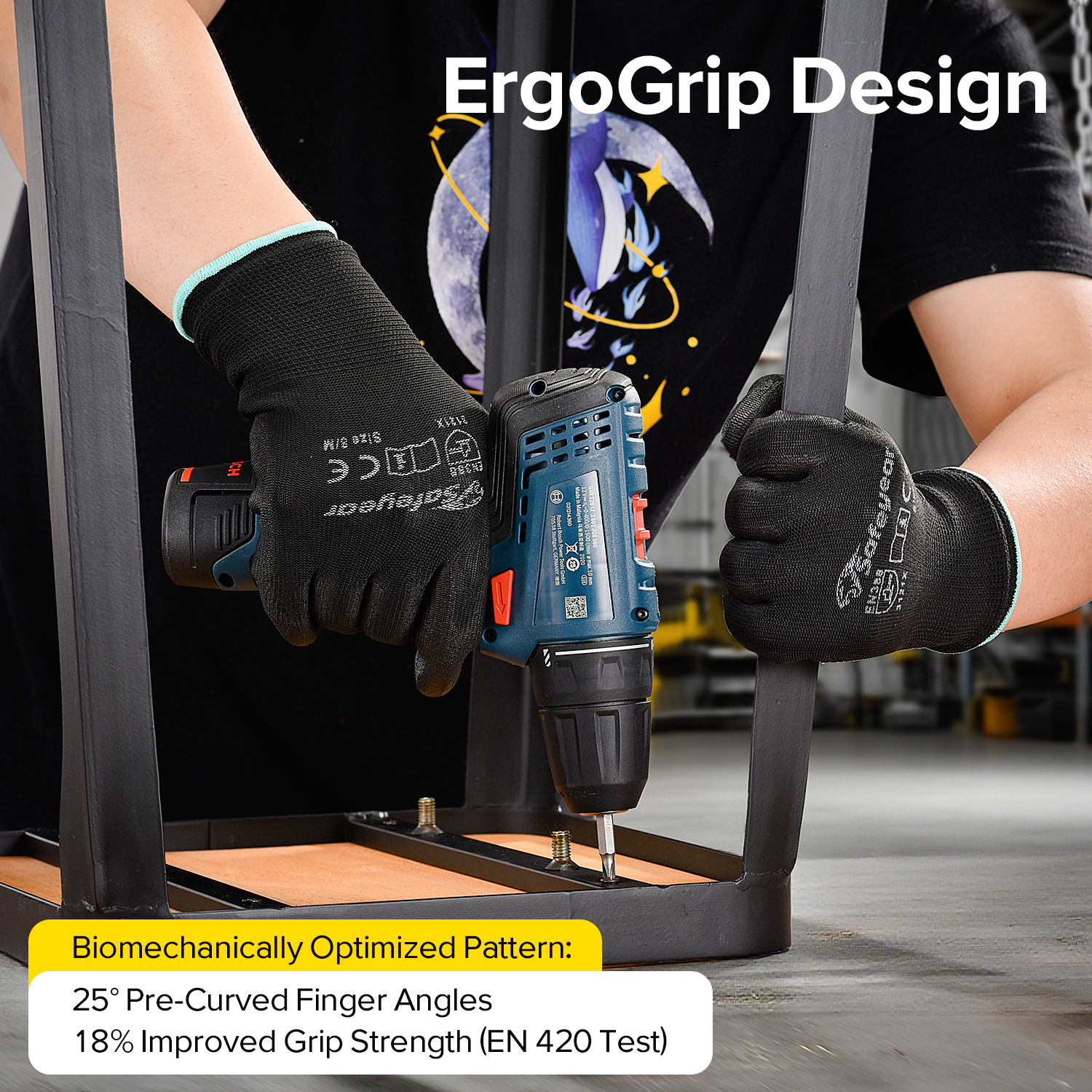 PU Sicherheitsarbeit Handschuhe PN8003 