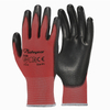 PU beschichtete Hochleistungsarbeit Handschuhe PN8003 Rot