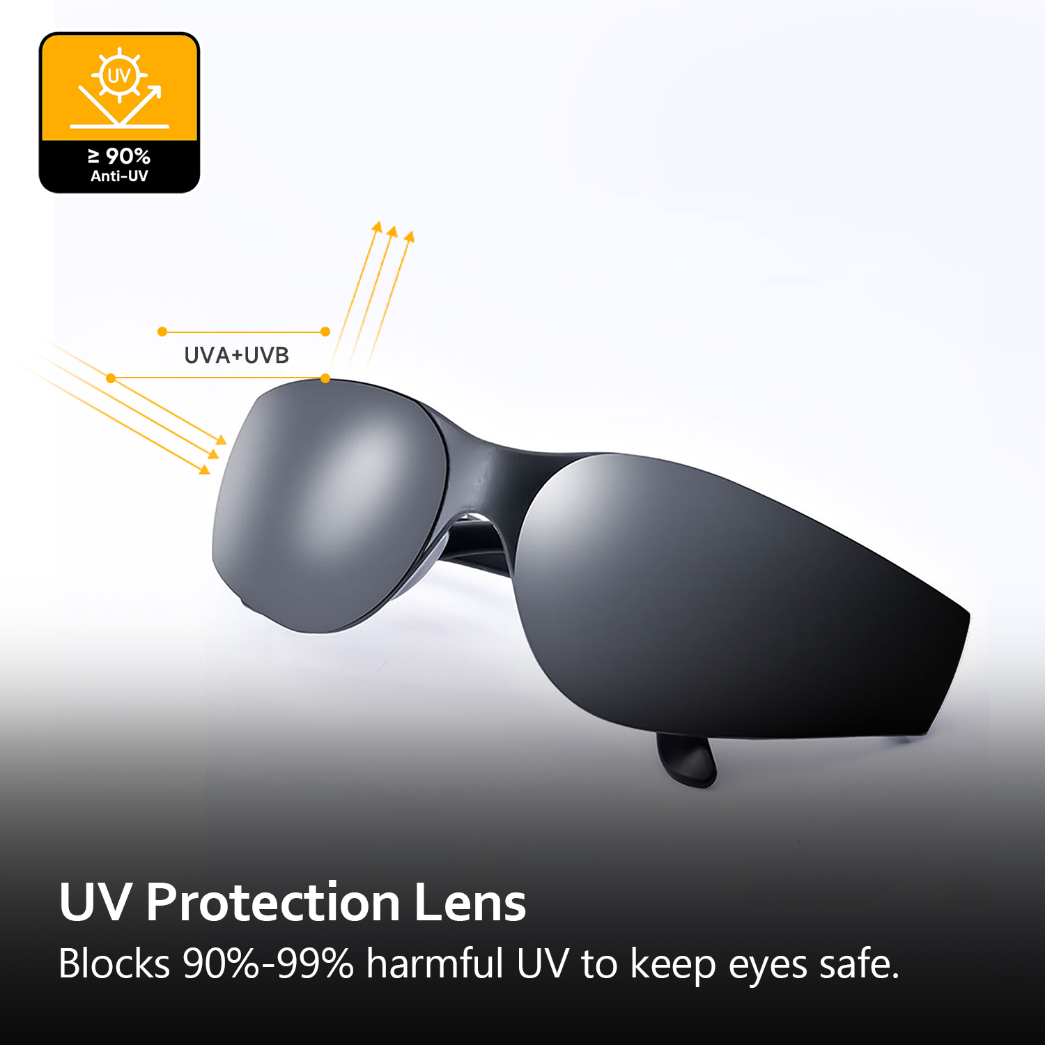 Schutzsicherheit Sonnenbrille SG001 Schwarz