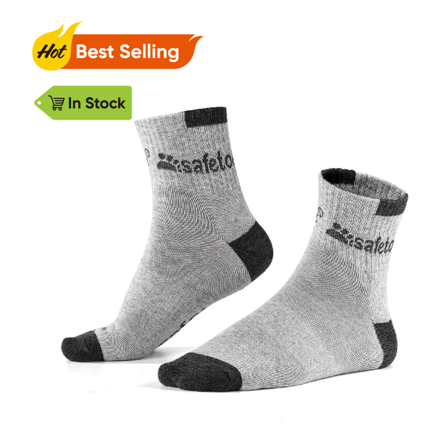 Ready Stock Safetoe Bambus-Baumwoll-Crew-Socken
