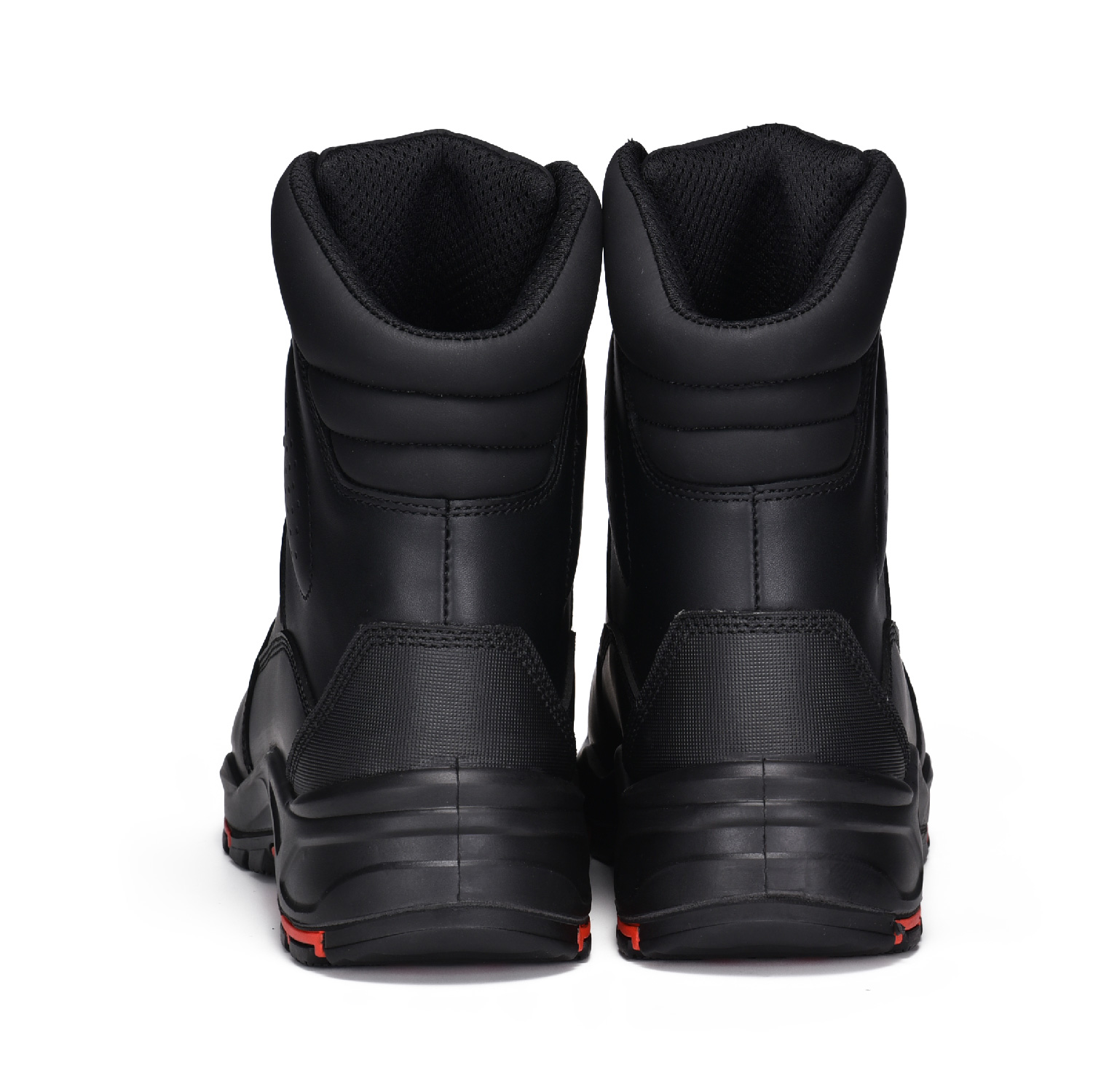 Zusammengesetzte Zehen wasserbeständige Hochleistungsstiefel H-9537 Schwarz