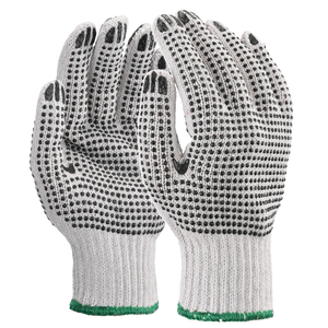 Sicherheitsarbeitshandschuhe mit PVC-Punkten FL-7259